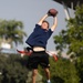 MRF-D 25.3: Marines and Sailors coach a flag football team from Darwin Middle School