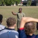 MRF-D 25.3: Marines and Sailors coach a flag football team from Darwin Middle School