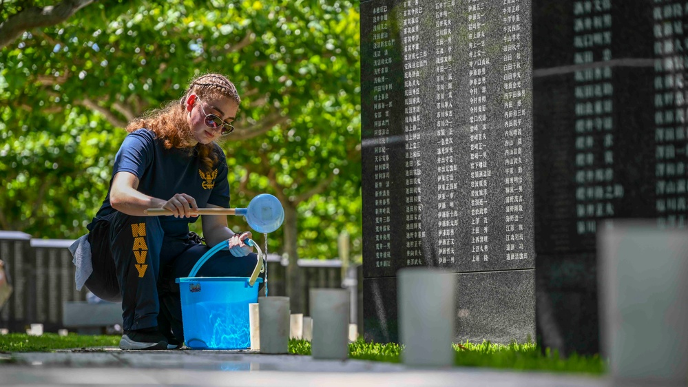 Okinawa Peace Memorial Park Candle Lighting