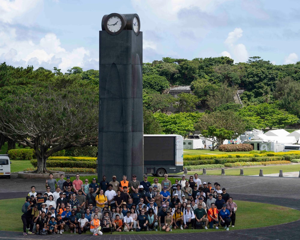 Okinawa Peace Memorial Park Candle Lighting