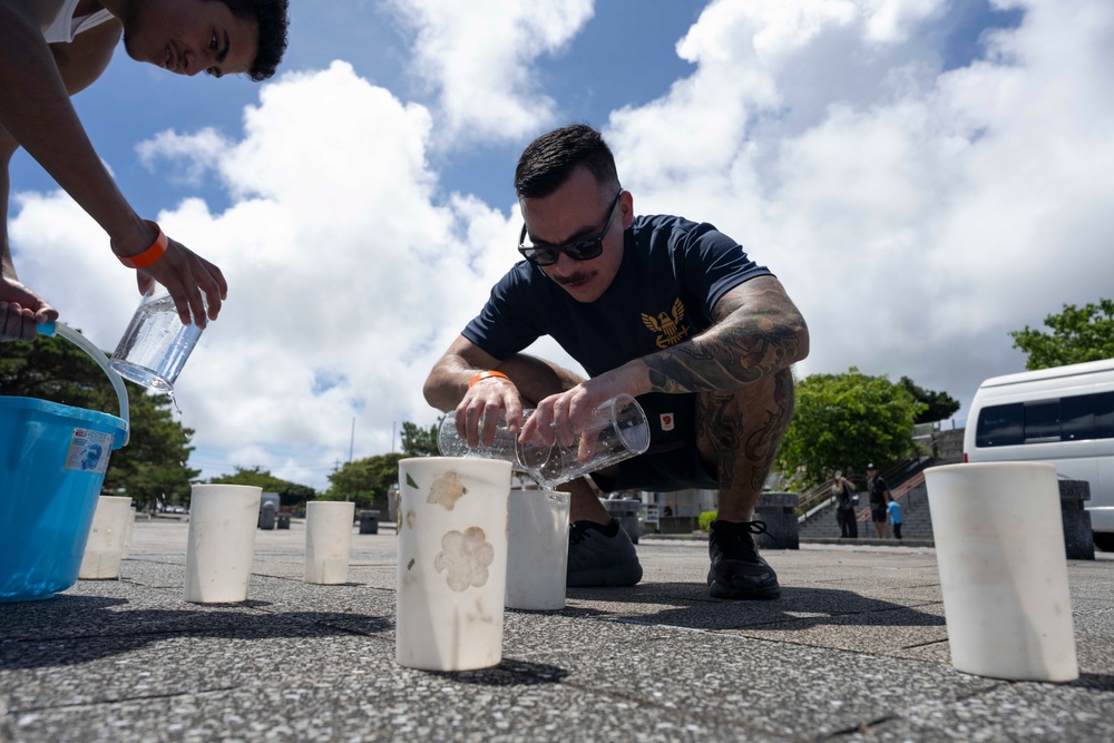 Okinawa Peace Memorial Park Candle Lighting