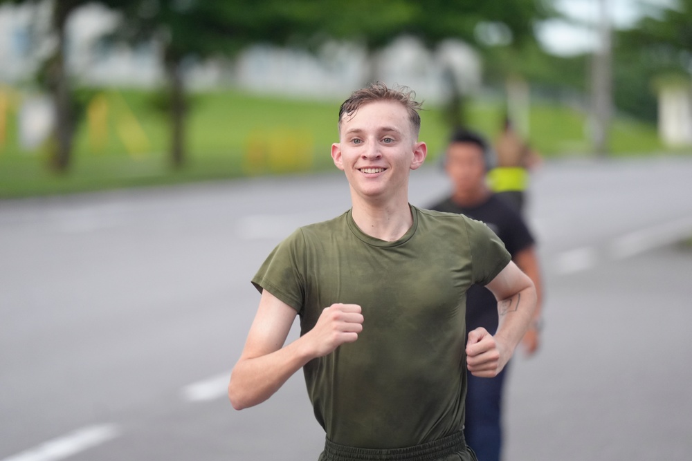 3rd Maintenance Battalion Conducts Physical Training