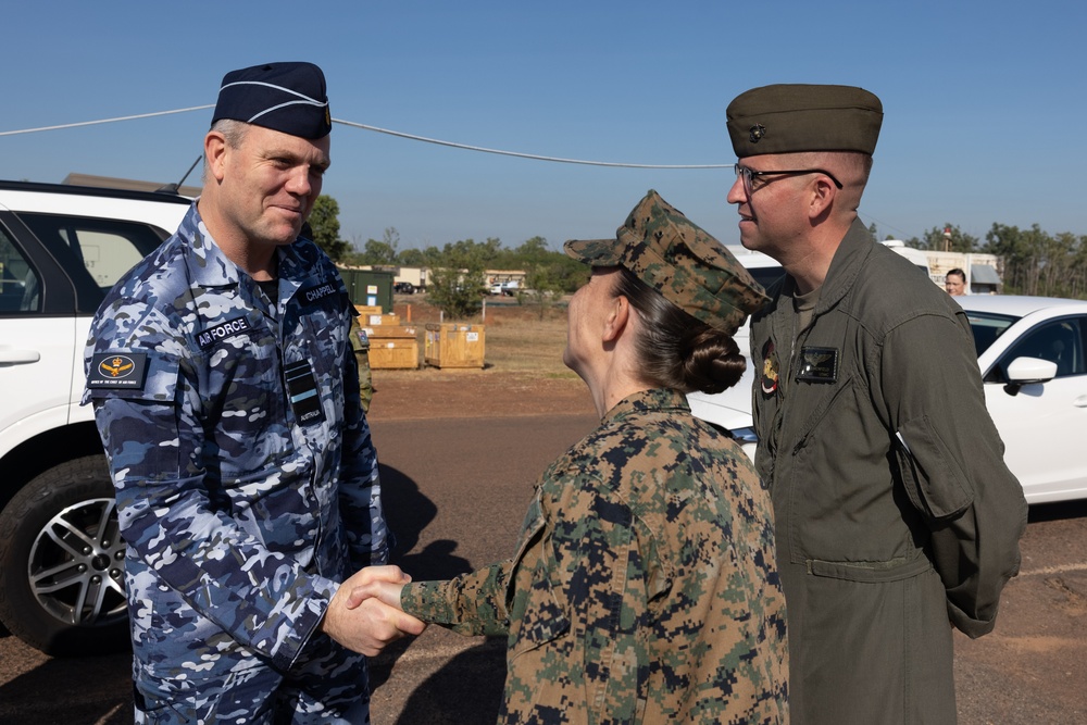 MRF-D 25.3: Royal Australian Air Force, U.S. Marine Corps leadership meet at RAAF