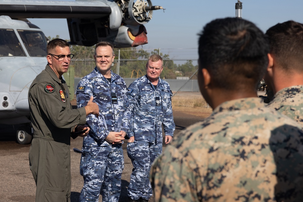 MRF-D 25.3: Royal Australian Air Force, U.S. Marine Corps leadership meet at RAAF