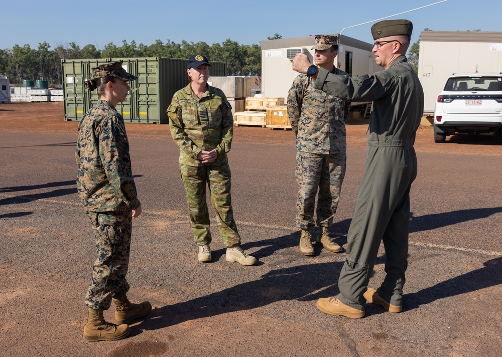MRF-D 25.3: Royal Australian Air Force, U.S. Marine Corps leadership meet at RAAF