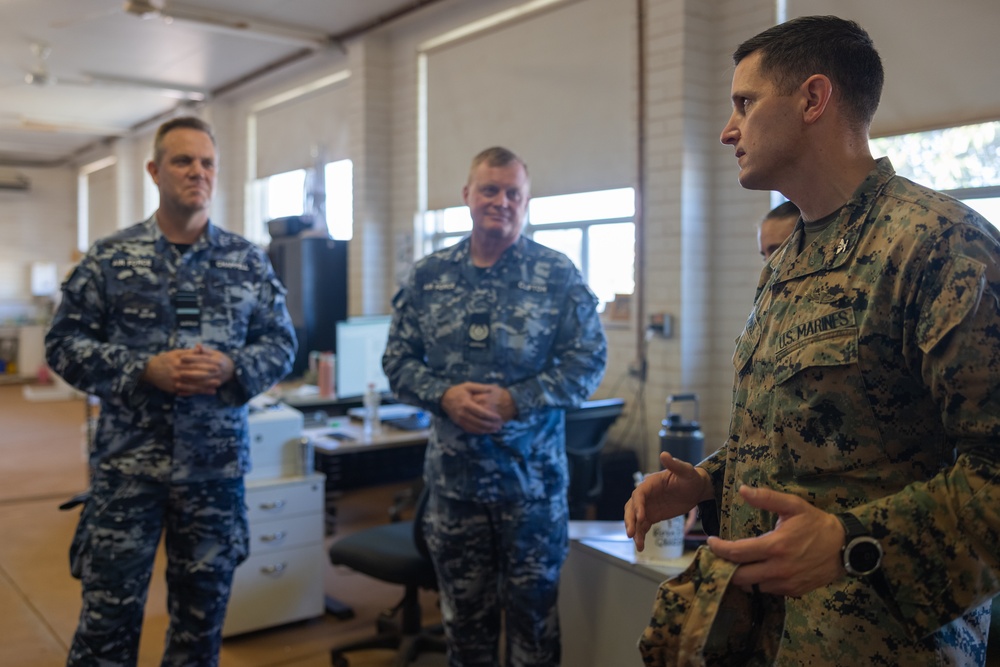 MRF-D 25.3: Royal Australian Air Force, U.S. Marine Corps leadership meet at RAAF