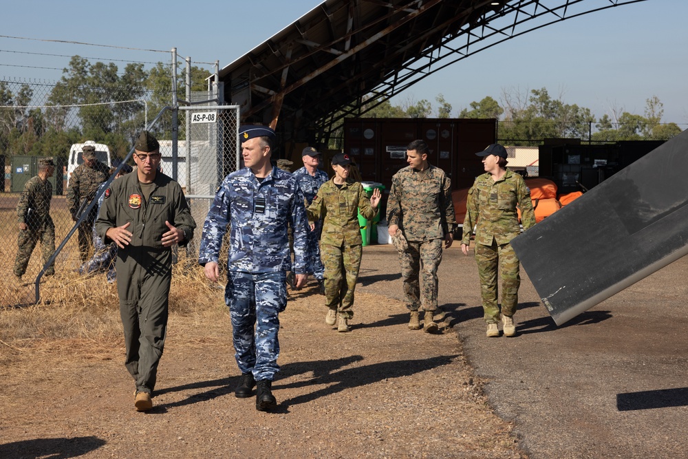 MRF-D 25.3: Royal Australian Air Force, U.S. Marine Corps leadership meet at RAAF