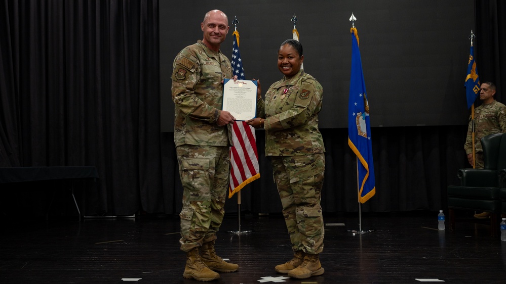 51st FSS Change of Command