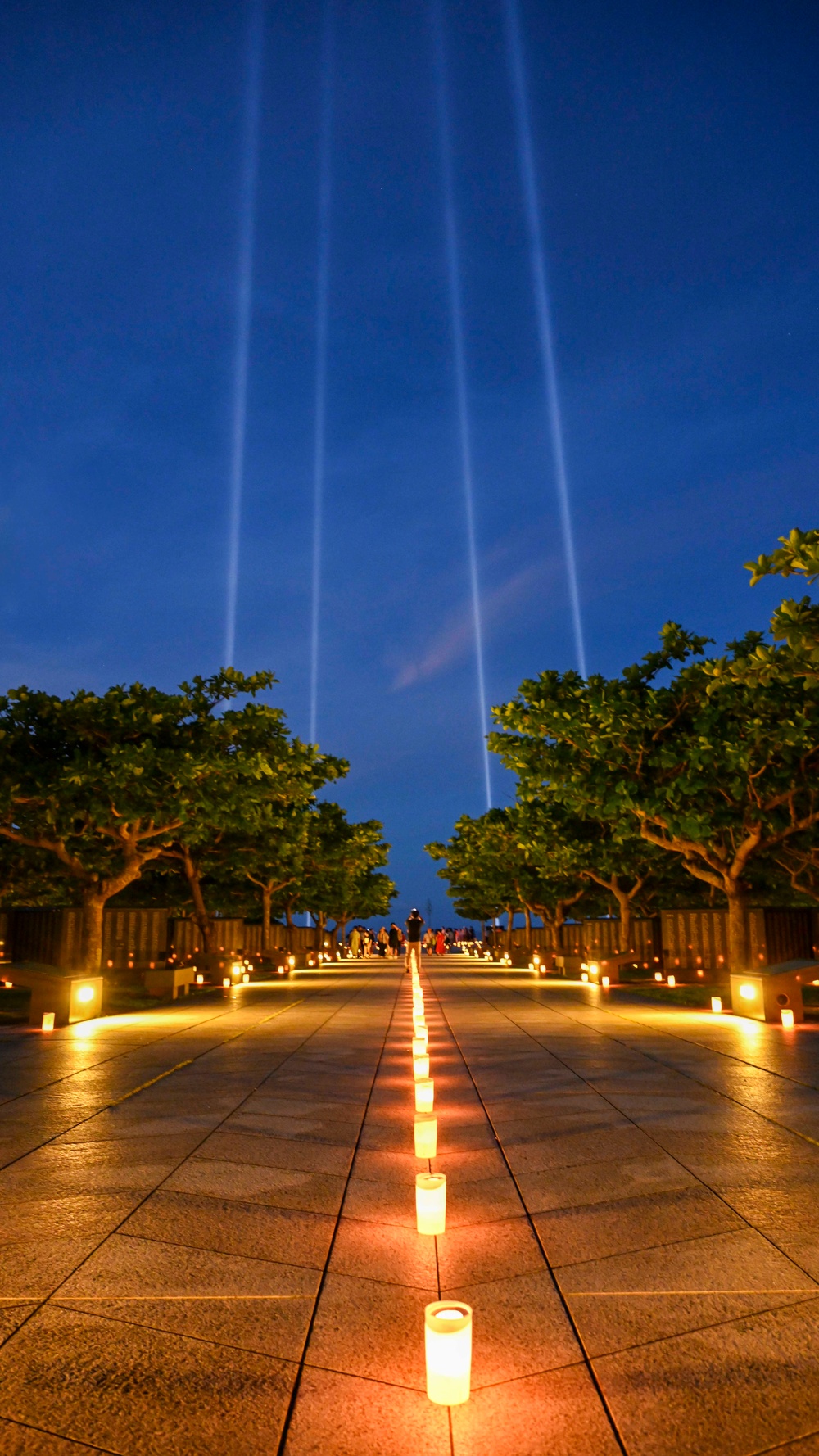 Okinawa Peace Memorial Park Candle Lighting