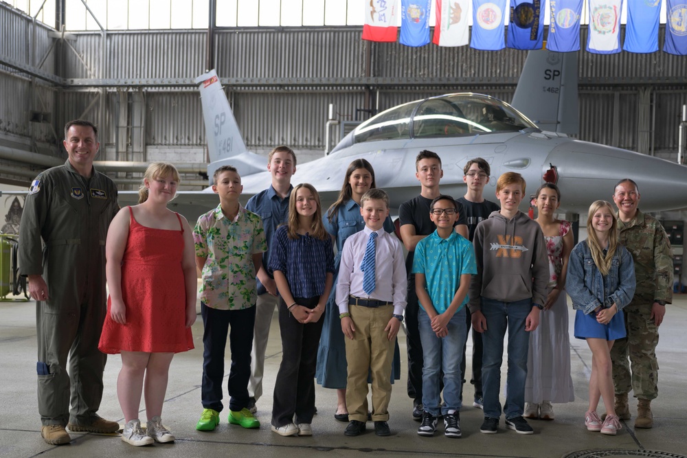 Spangdahlem leadership recognizes outstanding students
