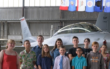 Spangdahlem leadership recognizes outstanding students