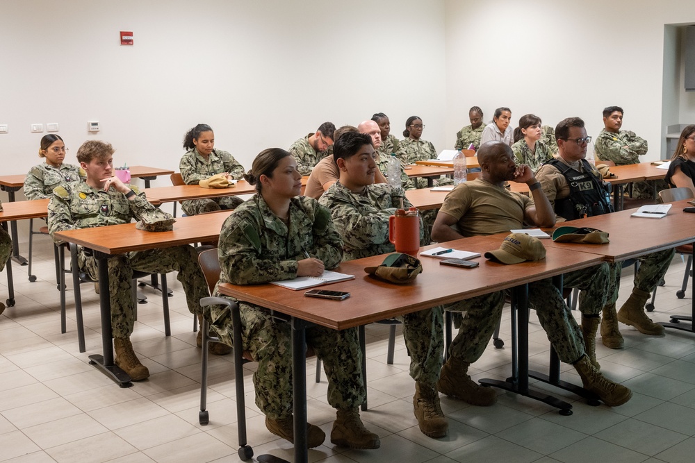 U.S. Navy Reserve Transition Brief at NAS Sigonella