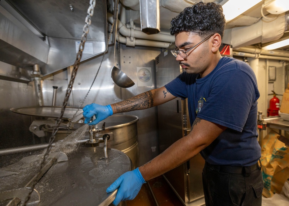 Daily Operations Aboard USS George H.W. Bush (CVN 77)