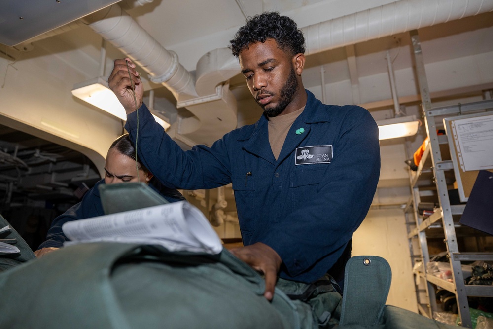 Daily Operations Aboard USS George H.W. Bush (CVN 77)