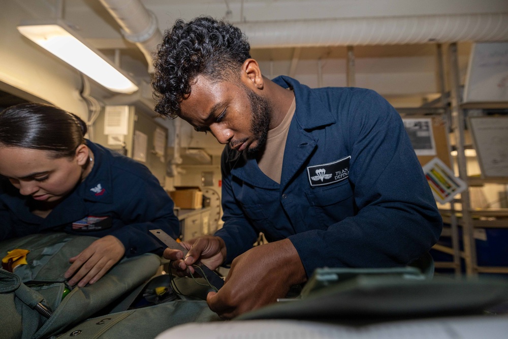 Daily Operations Aboard USS George H.W. Bush (CVN 77)