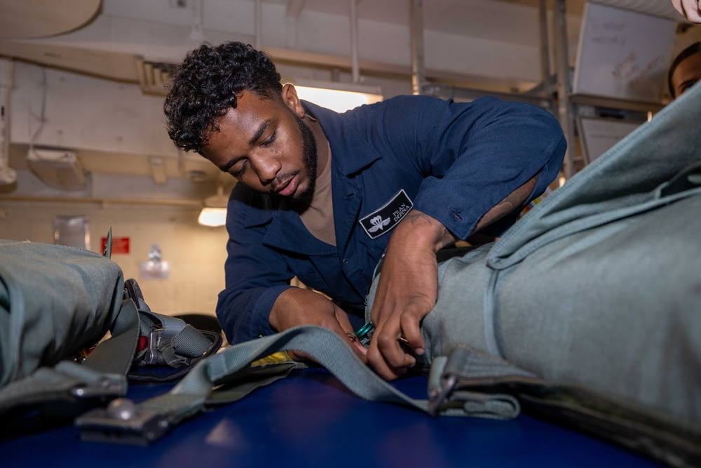 Daily Operations Aboard USS George H.W. Bush (CVN 77)