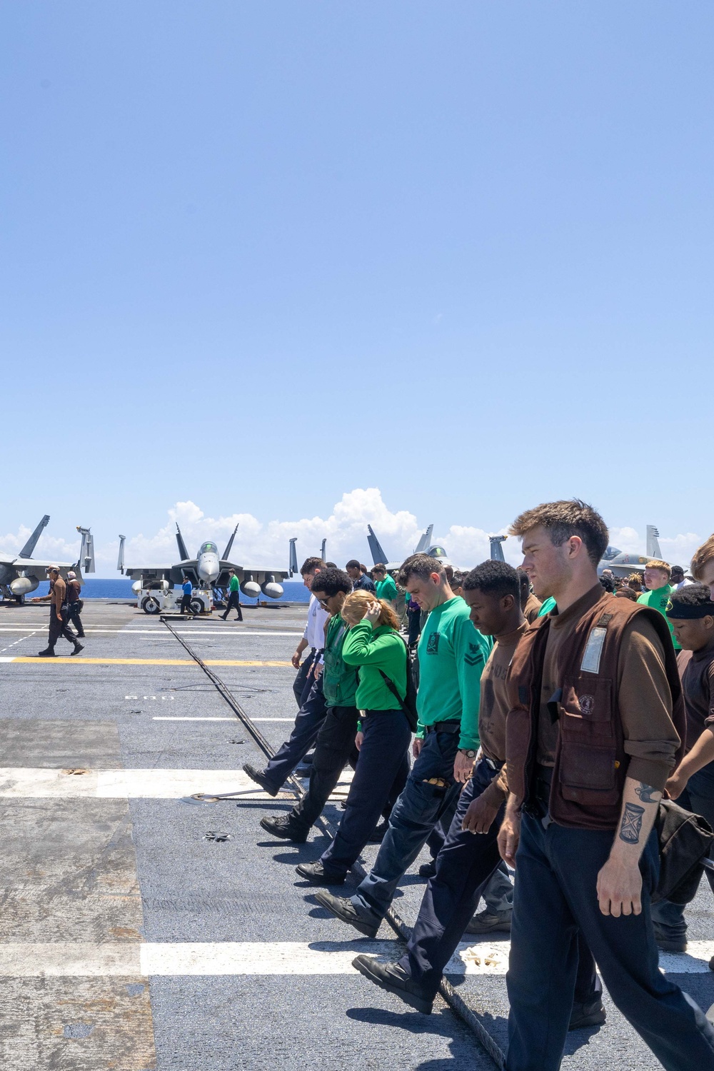 Daily Operations Aboard USS George H.W. Bush (CVN 77)