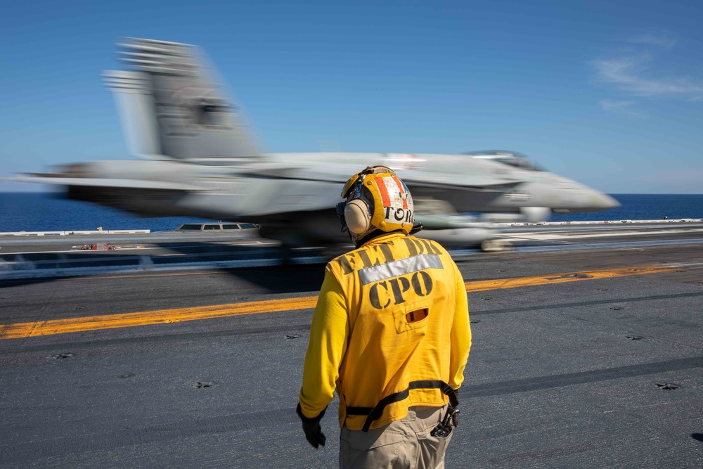 Daily Operations Aboard USS George H.W. Bush (CVN 77)