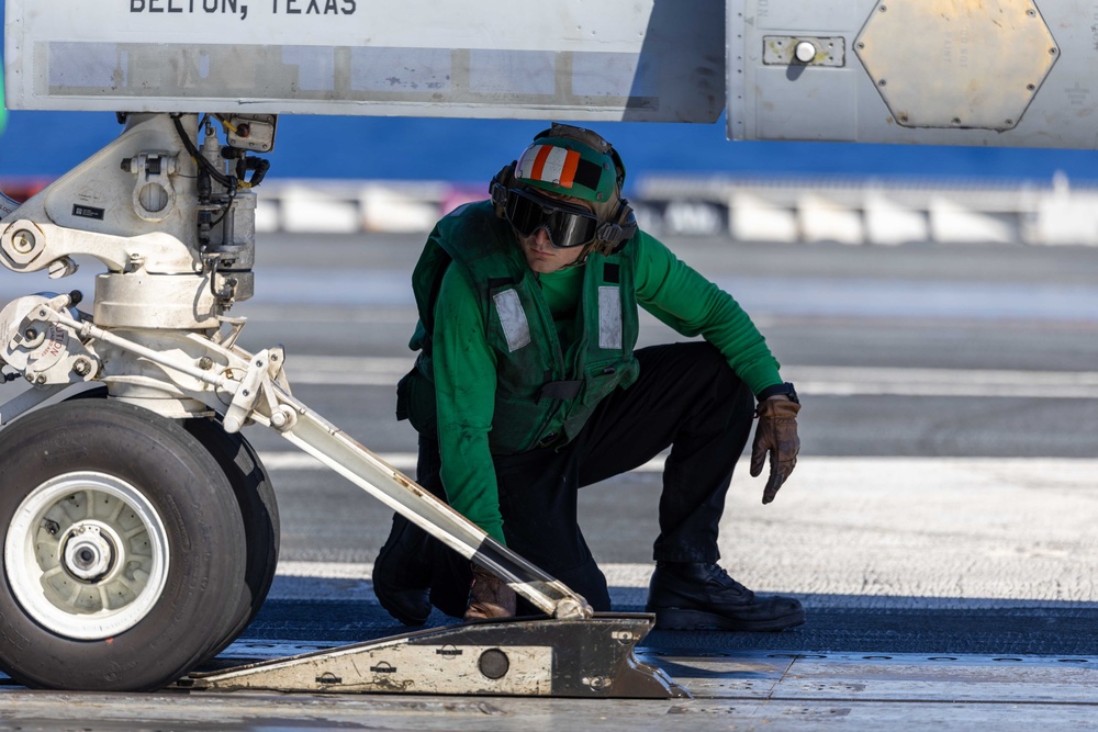 Daily Operations Aboard USS George H.W. Bush (CVN 77)