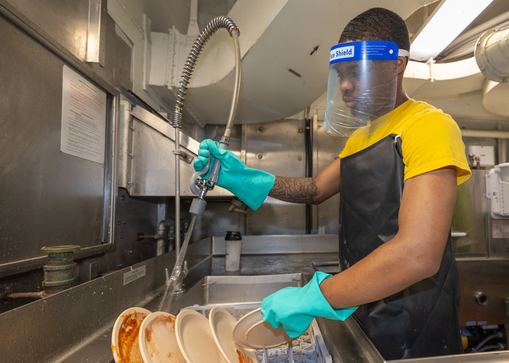 Daily Operations Aboard USS George H.W. Bush (CVN 77)