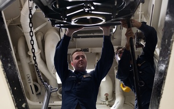 Curtis Wilbur Conduct General Quarters Drill