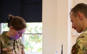 435th AGOW, RAF Aircraft conduct first joint landing zone coordination