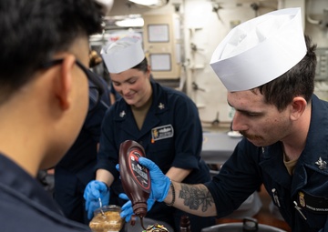 Ice Cream Social Aboard USS Curtis Wilbur (DDG 54)