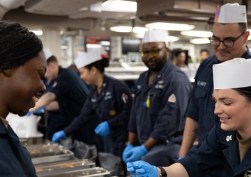 Ice Cream Social Aboard USS Curtis Wilbur (DDG 54)