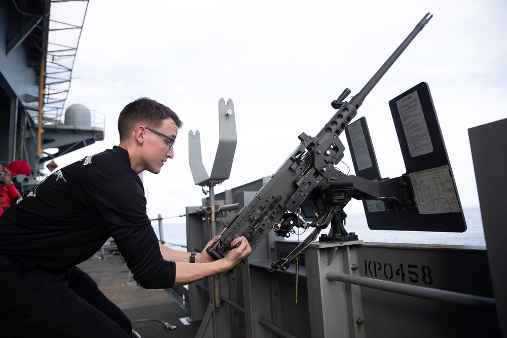 George Washington Conducts a Live-Fire Training Exercise