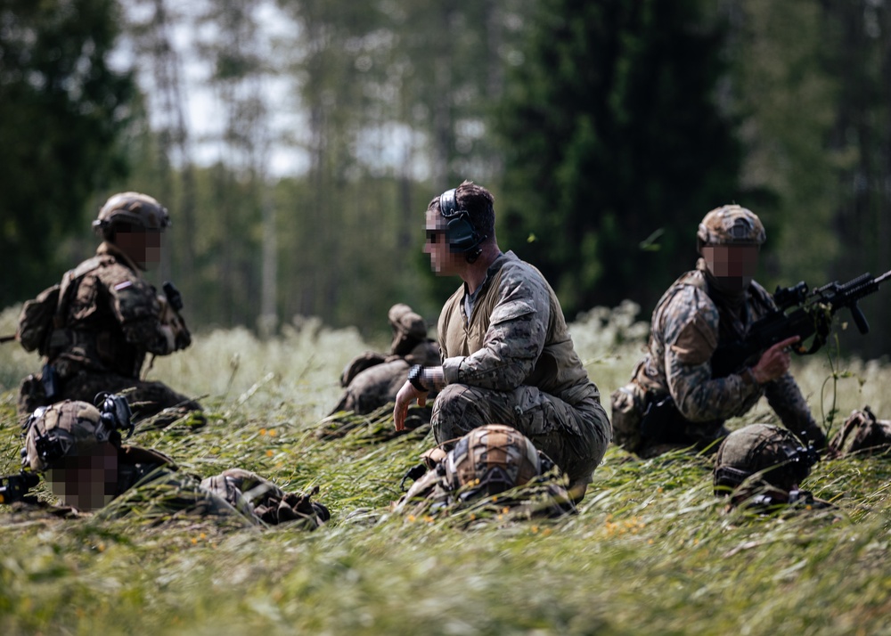 Green Beret, Latvian SOF hone joint infiltration, exfiltration tactics in Latvia