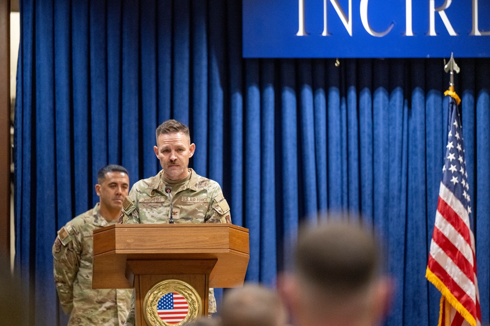 39th Weapons System Security Group holds change of command ceremony
