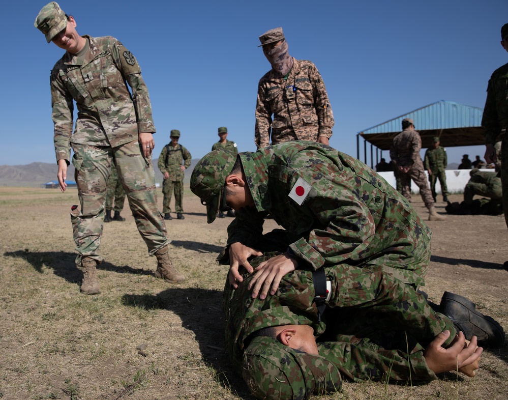 Khaan Quest 2025 Combat Medical Evacuation