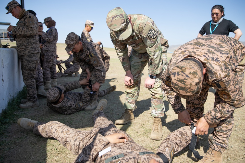 Khaan Quest 2025 Combat Medical Evacuation