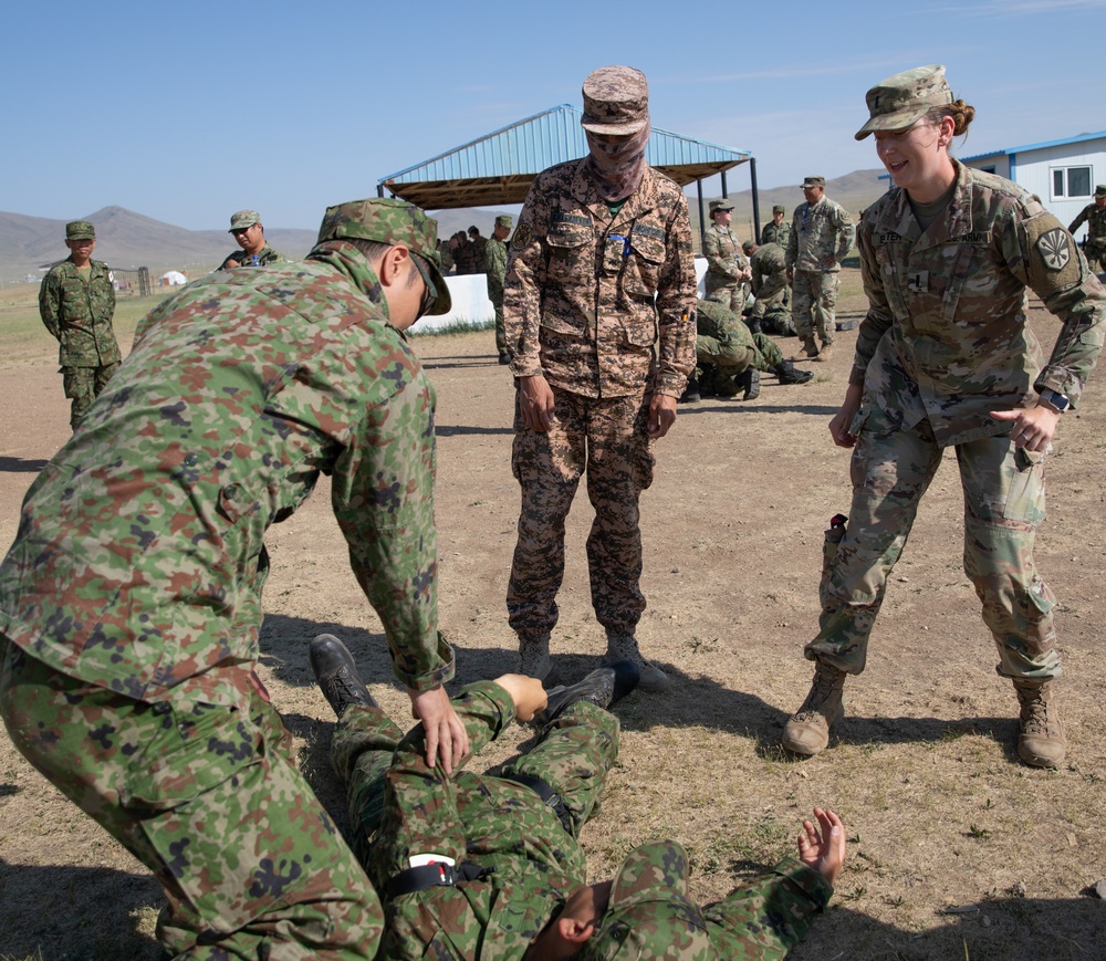 Khaan Quest 2025 Combat Medical Evacuation