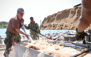 Seabees, Army Engineers Test SUBMAT Innovation During BALTOPS 2025