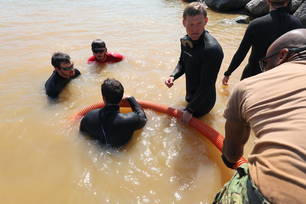 Seabees, Marines Prep Baltic Beachhead for Innovative Matting System During BALTOPS25