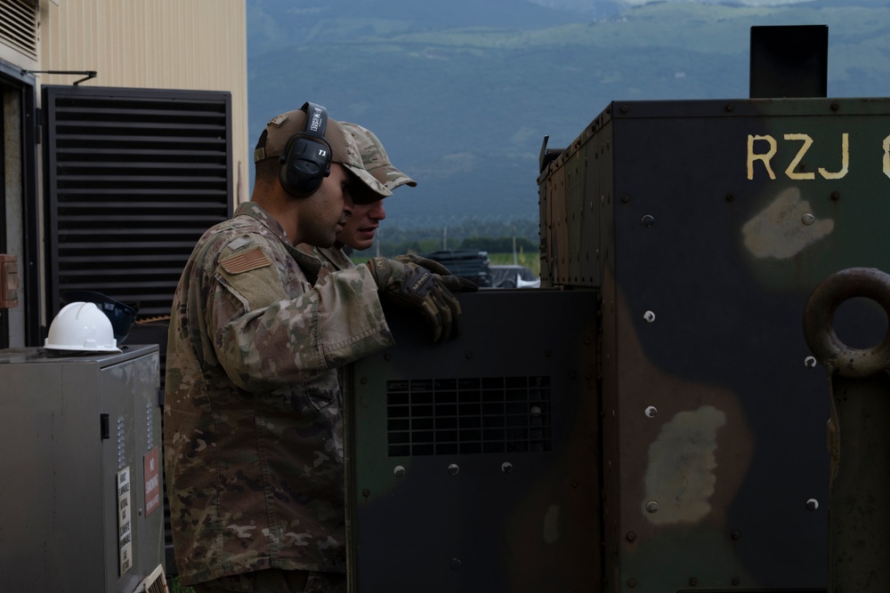156th CES Deployment for Training at Aviano Air Base