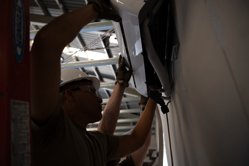 156th CES Deployment for Training at Aviano Air Base
