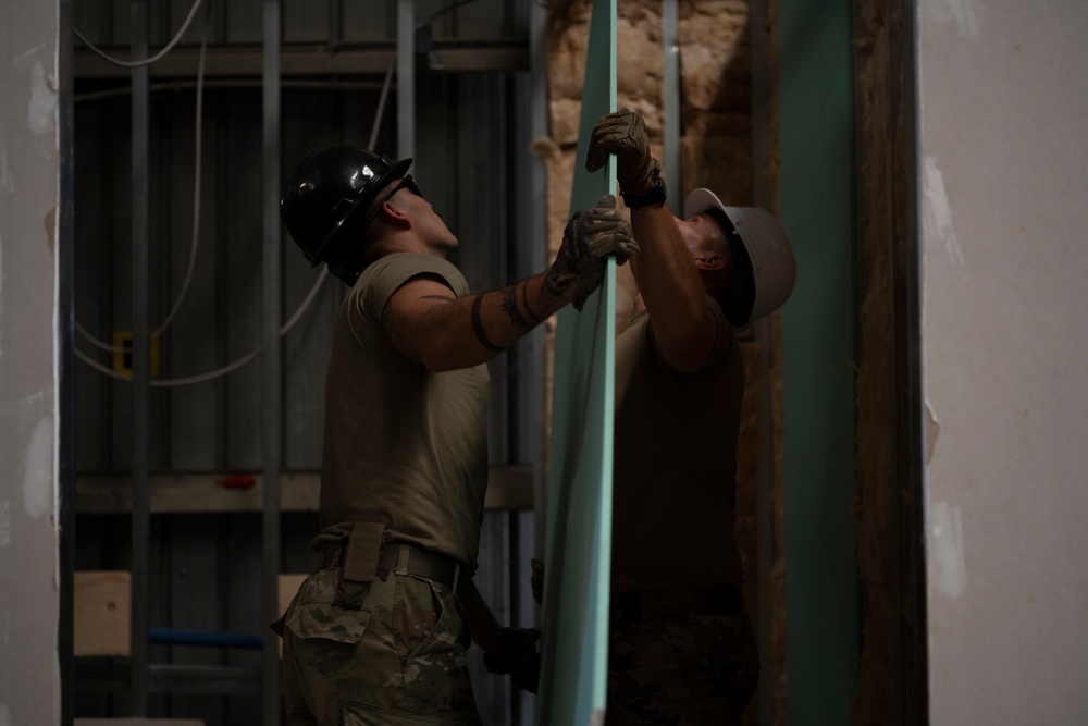 156th CES Deployment for Training at Aviano Air Base