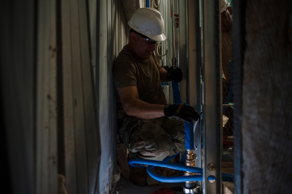 156th CES Deployment for Training at Aviano Air Base