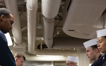 Ice Cream Social Aboard USS Curtis Wilbur (DDG 54)