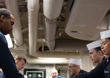 Ice Cream Social Aboard USS Curtis Wilbur (DDG 54)