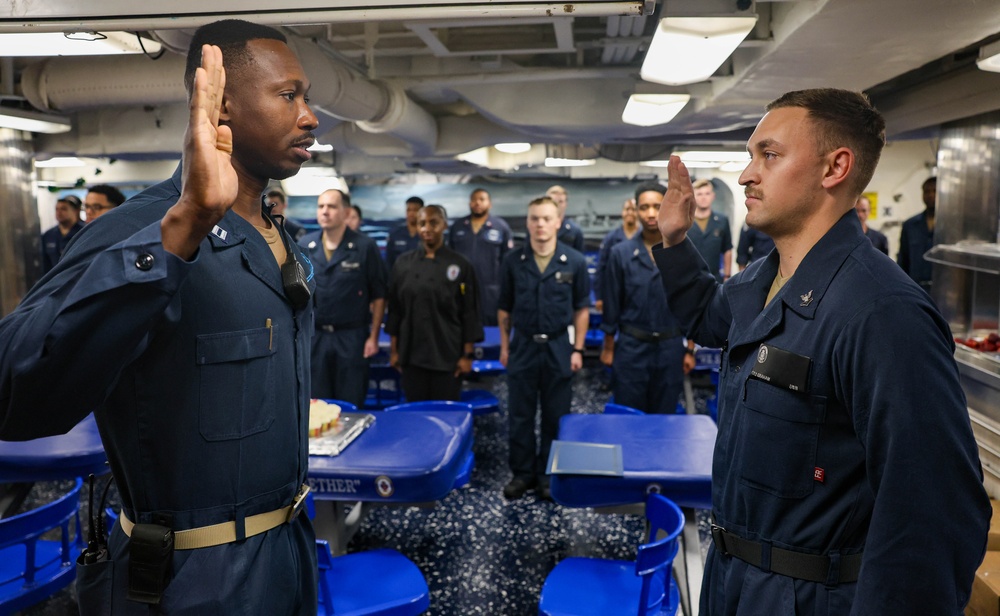 USS The Sullivans Deployment