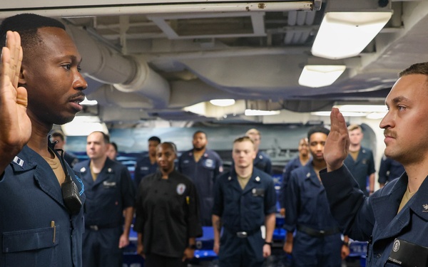 USS The Sullivans Deployment