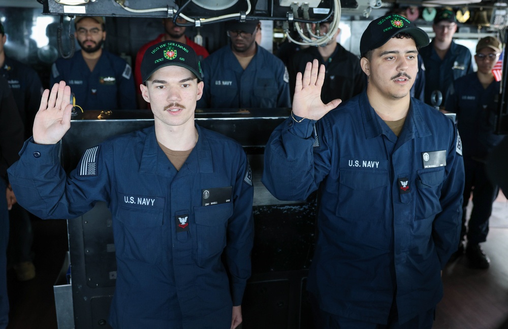 USS The Sullivans Deployment