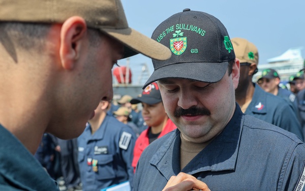 USS The Sullivans Deployment