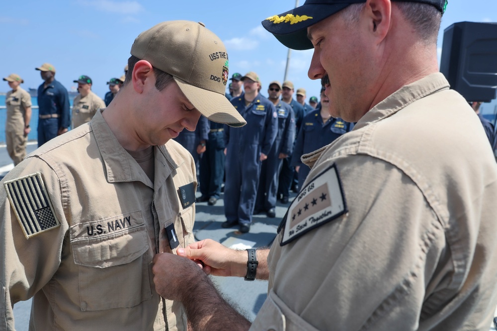 USS The Sullivans Deployment