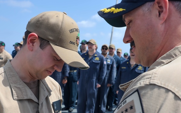 USS The Sullivans Deployment