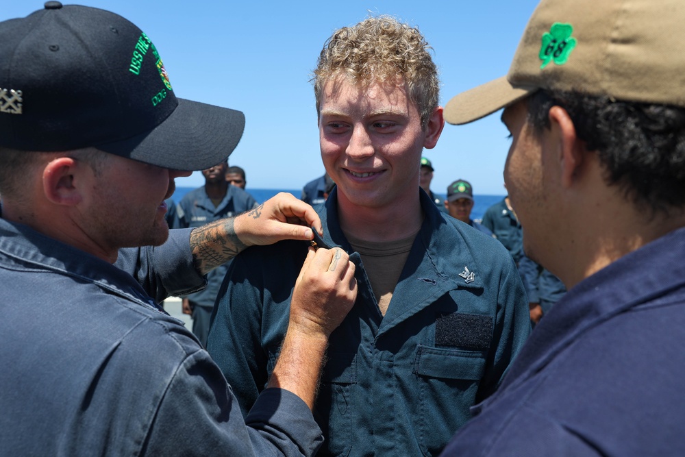 USS The Sullivans Deployment