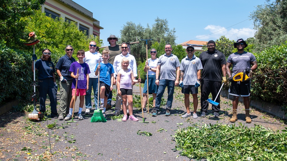 NASSIG Community Relations Event in Acireale